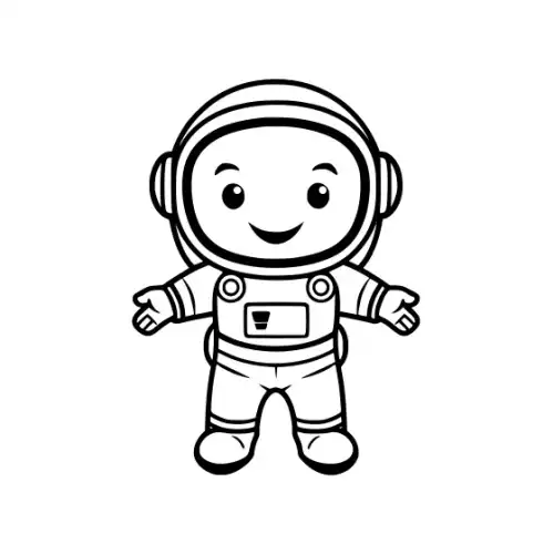 Astronaut Silhouette SVG Design | SVG Files for Cricut & Print
