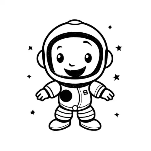 Astronaut Silhouette SVG Design | SVG Files for Cricut & Print