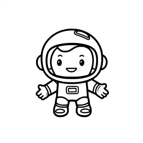 Astronaut Silhouette SVG Design | SVG Files for Cricut & Print