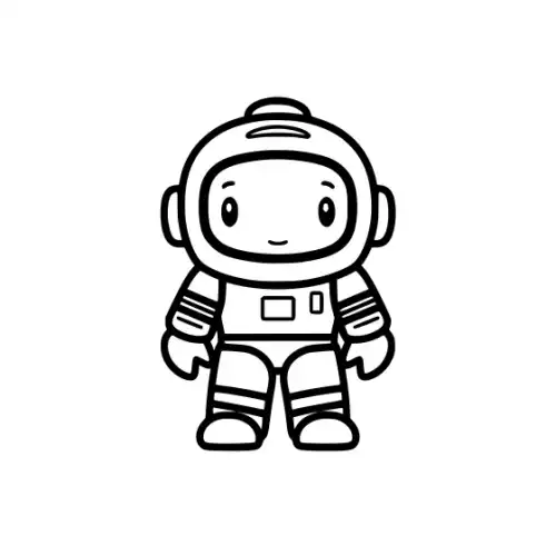 Astronaut Silhouette SVG Design | SVG Files for Cricut & Print