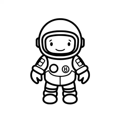 Astronaut Silhouette SVG Design | SVG Files for Cricut & Print