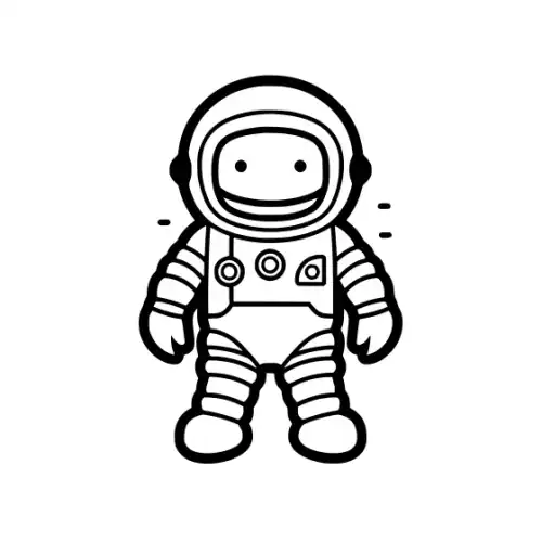Astronaut Silhouette SVG Design | SVG Files for Cricut & Print