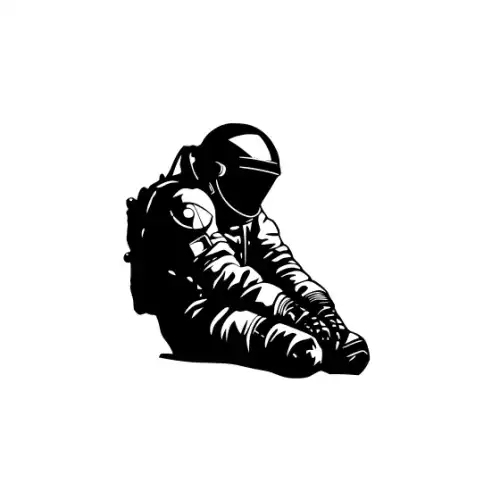 Astronaut Silhouette SVG Design | SVG Files for Cricut & Print