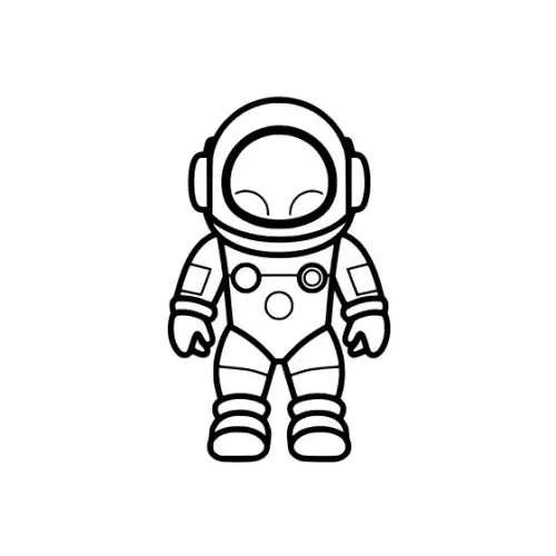 Astronaut Silhouette SVG Design | SVG Files for Cricut & Print
