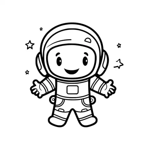 Astronaut Silhouette SVG Design | SVG Files for Cricut & Print