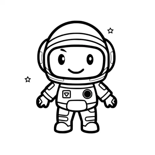 Astronaut Silhouette SVG Design | SVG Files for Cricut & Print