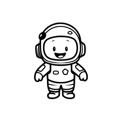 Astronaut Silhouette SVG Design | SVG Files for Cricut & Print