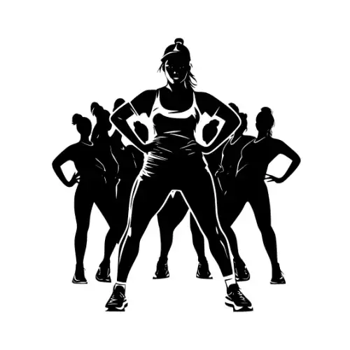 Athlete Woman Silhouette SVG Design | SVG Files for Cricut & Print