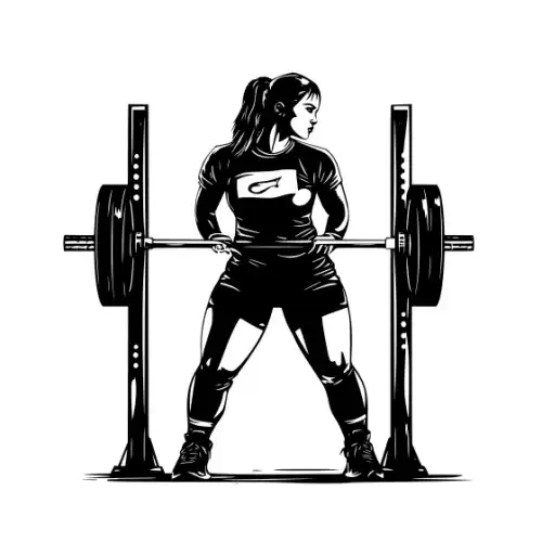 Athlete Woman Silhouette SVG Design | SVG Files for Cricut & Print