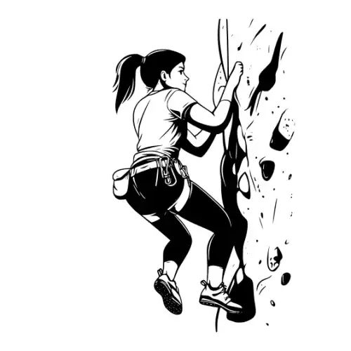 Athlete Woman Silhouette SVG Design | SVG Files for Cricut & Print