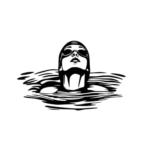 Athlete Woman Silhouette SVG Design | SVG Files for Cricut & Print