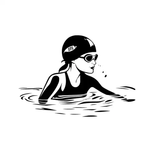 Athlete Woman Silhouette SVG Design | SVG Files for Cricut & Print