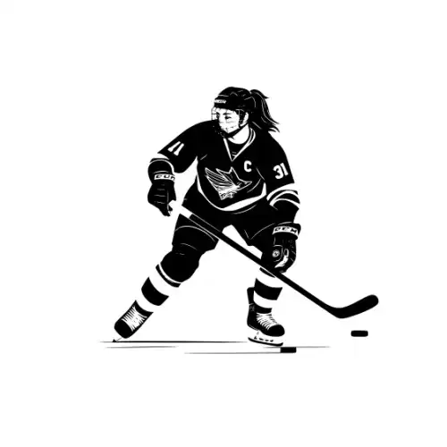 Athlete Woman Silhouette SVG Design | SVG Files for Cricut & Print