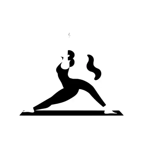 Athlete Woman Silhouette SVG Design | SVG Files for Cricut & Print