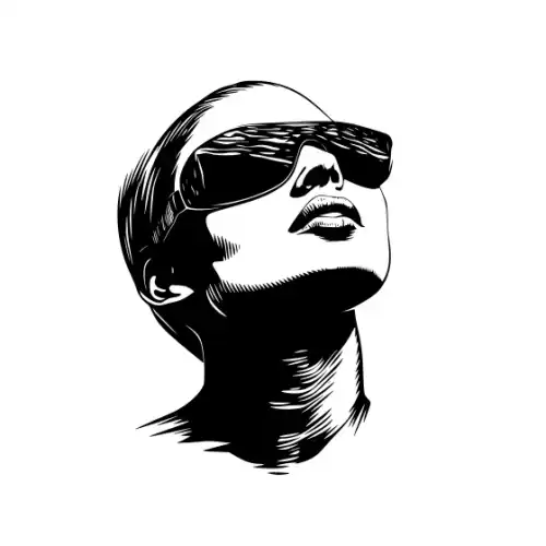 Athlete Woman Silhouette SVG Design | SVG Files for Cricut & Print