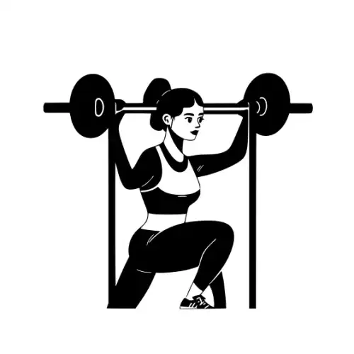 Athlete Woman Silhouette SVG Design | SVG Files for Cricut & Print