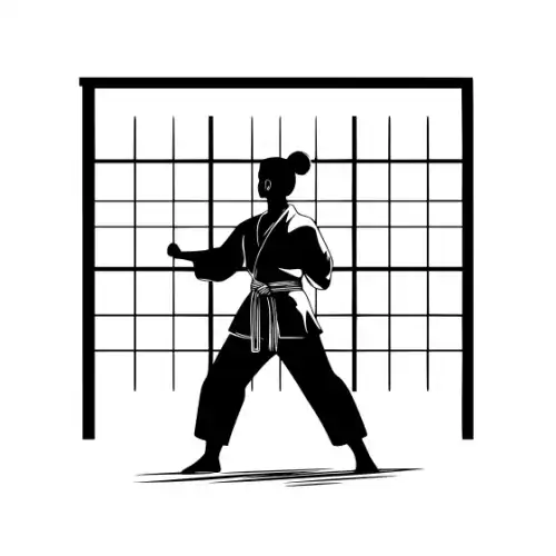 Athlete Woman Silhouette SVG Design | SVG Files for Cricut & Print