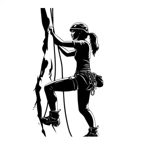 Athlete Woman Silhouette SVG Design | SVG Files for Cricut & Print