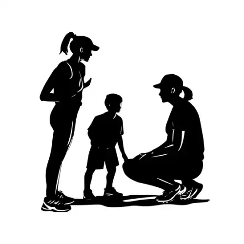 Athlete Woman Silhouette SVG Design | SVG Files for Cricut & Print