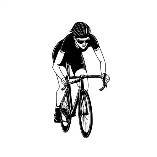 Athlete Woman Silhouette SVG Design | SVG Files for Cricut & Print