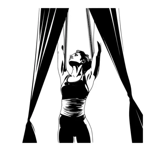 Athlete Woman Silhouette SVG Design | SVG Files for Cricut & Print