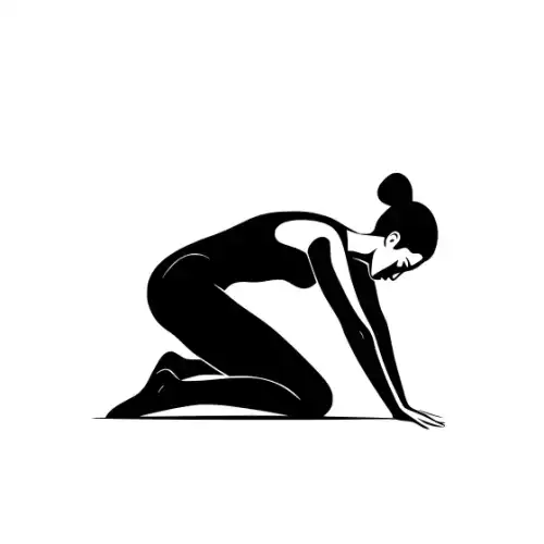 Athlete Woman Silhouette SVG Design | SVG Files for Cricut & Print