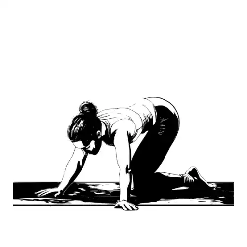 Athlete Woman Silhouette SVG Design | SVG Files for Cricut & Print