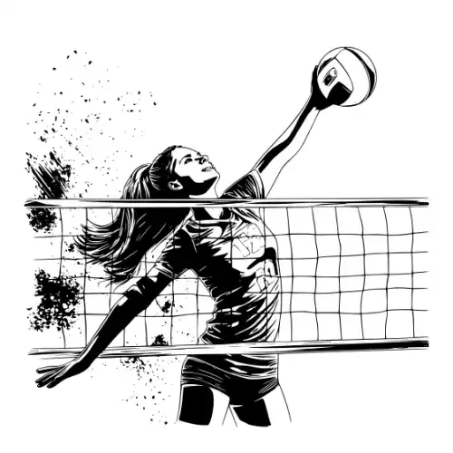 Athlete Woman Silhouette SVG Design | SVG Files for Cricut & Print