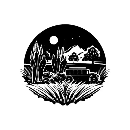 Autumn Harvest Silhouette SVG Design | SVG Files for Cricut & Print