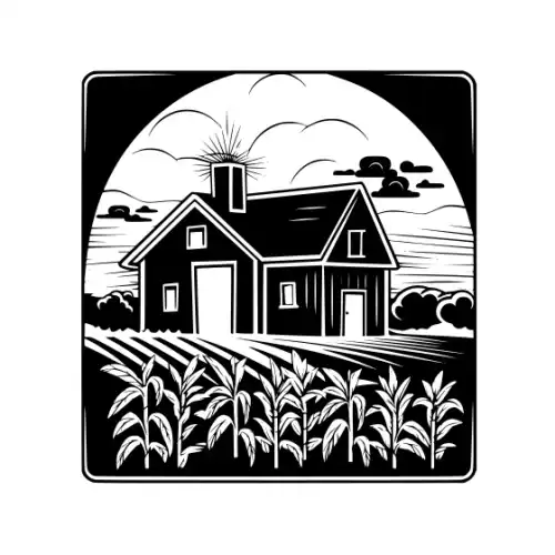 Autumn Harvest Silhouette SVG Design | SVG Files for Cricut & Print