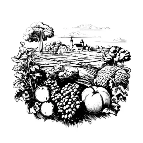 Autumn Harvest Silhouette SVG Design | SVG Files for Cricut & Print