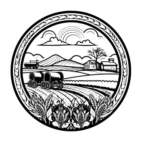 Autumn Harvest Silhouette SVG Design | SVG Files for Cricut & Print