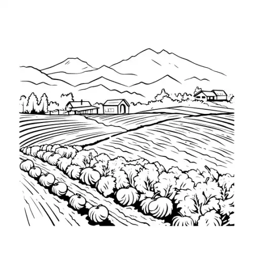 Autumn Harvest Silhouette SVG Design | SVG Files for Cricut & Print