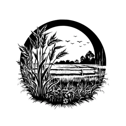 Autumn Harvest Silhouette SVG Design | SVG Files for Cricut & Print