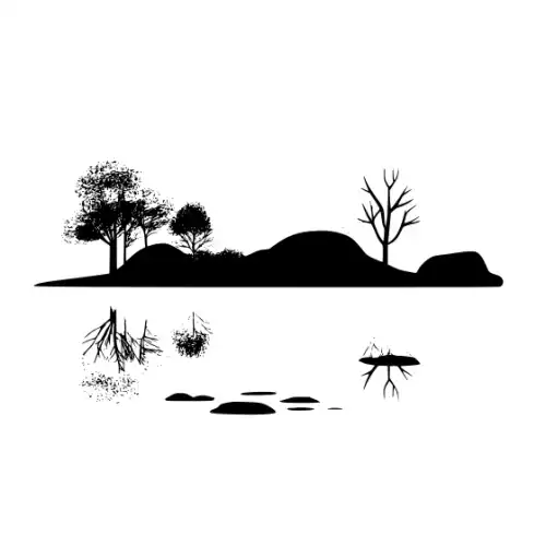 Autumn Leaves Silhouette SVG Design | SVG Files for Cricut & Print