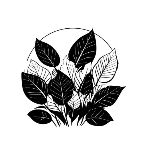 Autumn Leaves Silhouette SVG Design | SVG Files for Cricut & Print