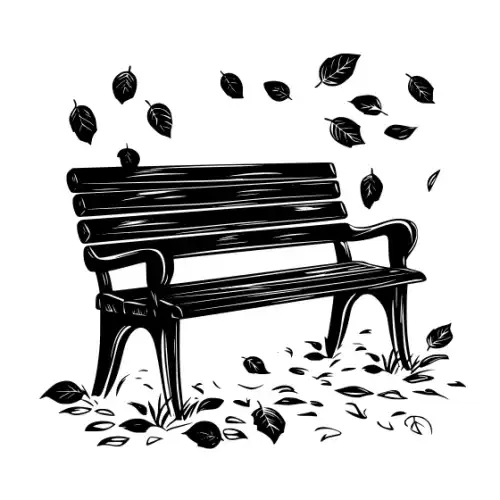 Autumn Leaves Silhouette SVG Design | SVG Files for Cricut & Print