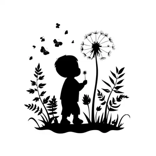 Autumn Leaves Silhouette SVG Design | SVG Files for Cricut & Print