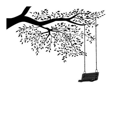 Autumn Leaves Silhouette SVG Design | SVG Files for Cricut & Print