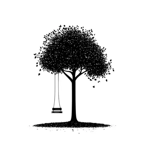 Autumn Leaves Silhouette SVG Design | SVG Files for Cricut & Print