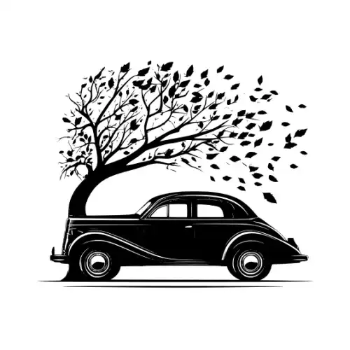 Autumn Leaves Silhouette SVG Design | SVG Files for Cricut & Print