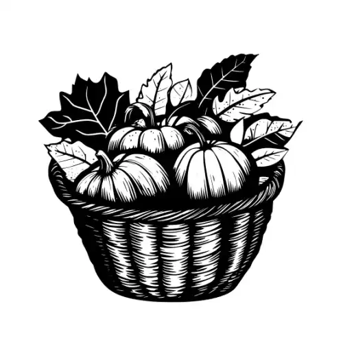 Autumn Leaves Silhouette SVG Design | SVG Files for Cricut & Print