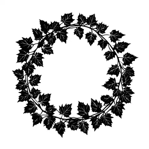 Autumn Leaves Silhouette SVG Design | SVG Files for Cricut & Print