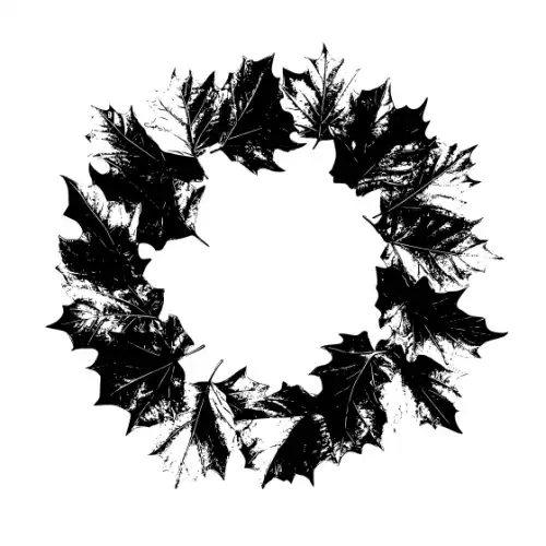 Autumn Leaves Silhouette SVG Design | SVG Files for Cricut & Print