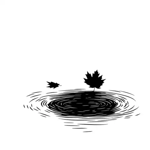 Autumn Leaves Silhouette SVG Design | SVG Files for Cricut & Print