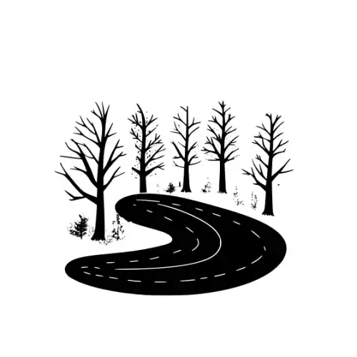 Autumn Leaves Silhouette SVG Design | SVG Files for Cricut & Print