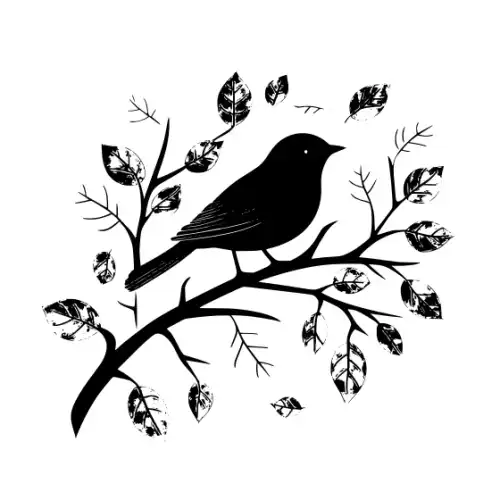 Autumn Leaves Silhouette SVG Design | SVG Files for Cricut & Print