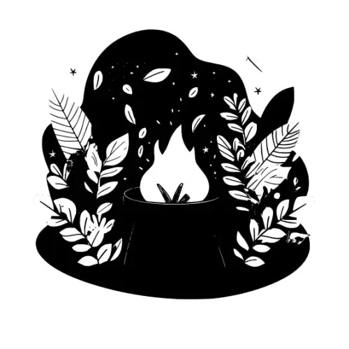 Autumn Leaves Silhouette SVG Design | SVG Files for Cricut & Print