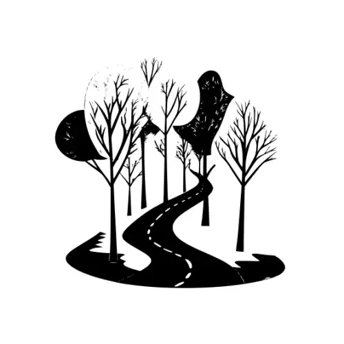 Autumn Leaves Silhouette SVG Design | SVG Files for Cricut & Print