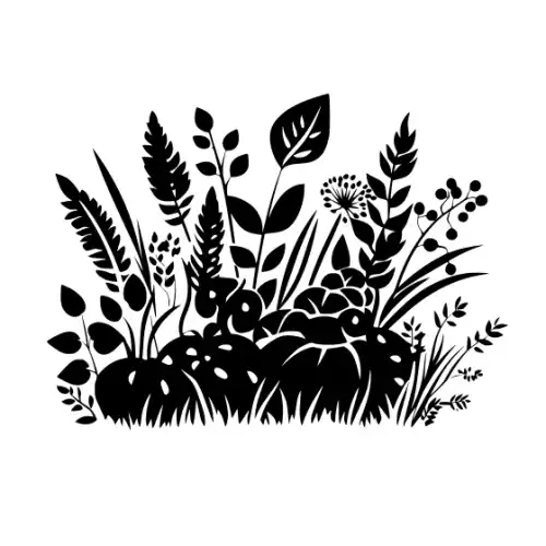 Autumn Leaves Silhouette SVG Design | SVG Files for Cricut & Print